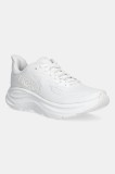 Hoka sneakers Clifton 10 femei, culoarea alb, 1162031