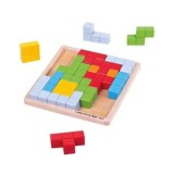 Cumpara ieftin Joc de logica - Puzzle colorat