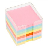 Notițe Adezive, Multicolor, Cutie Plastic, 8.5x8.5 cm, 700 Bucăți, Oem