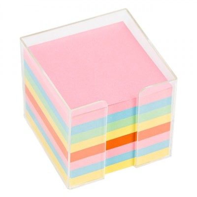 Notițe Adezive, Multicolor, Cutie Plastic, 8.5x8.5 cm, 700 Bucăți foto