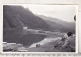 Bnk foto Lacul Firiza - 1965, Alb-Negru, Romania de la 1950, Natura