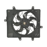 GMV radiator electroventilator Chrysler Pt Cruiser, 2000-2010, Motorizare 1, 6; 2, 0; 2, 4 Benzina, tip climatizare cu AC, dimensiune 170W/420mm, cu, Rapid