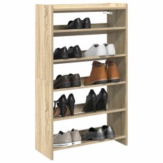 vidaXL Pantofar, stejar sonoma, 60x25x100 cm, lemn prelucrat foto