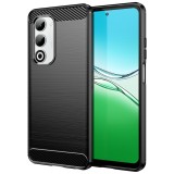 Husa silicon Oppo A5 4G Techsuit - Carbon Silicone Black