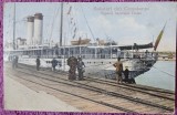 Carte postala, Constanta, Vaporul Imparatului Traian, 1914