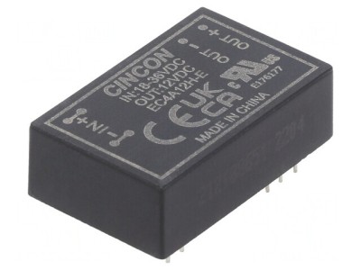 Convertor DC/DC 18-36V la 12V 470mA 6W THT foto