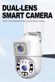Camera de Supraveghere Profesionala WIFI PTZ , TSS-V25, cu 2 Lentile,Full HD