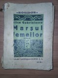 Alice Gabrielescu - Marșul femeilor (Editura Naționala-Ciornei, interbelica)
