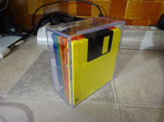 Dischete pentru unitate floppy /set 10 bucati /Memorex 2HD 3,5 foto