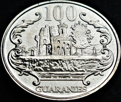 Moneda exotica 100 GUARANIES - PARAGUAY, anul 2007 *cod 4971 = UNC foto