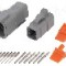 Conector auto, ATM, 6 pini, AMPHENOL - ATM6PS-CKIT