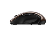 MOUSE Genius, Ergo &amp;quot;NX-8200S&amp;quot;, PC sau NB, wireless, 2.4GHz, optic, 1200 dpi, butoane/scroll 5/1, , maro, &amp;quot;31030029403&amp;quot; (timbru ver
