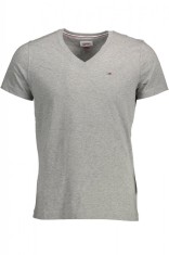 Tricou barbati cu maneca scurta gri, S foto