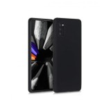 Husa silicon soft-touch compatibila cu Samsung Galaxy A41, Negru, ALC MOBILE