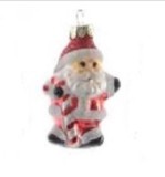 Cumpara ieftin Decoratiune pentru brad - Figure Glass - Santa With Candy - Santa Cu Acadea | Kaemingk