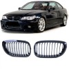 Grila BMW E46 coupe cabrio FL FACELIFT negru lucios NOU