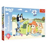 Puzzle Copii Trefl Bluey, 24 Piese Mari, Colorat
