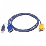 Cablu KVM USB-PS/2 SPHD 6m, ATEN 2L-5206UP