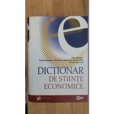 Dictionar de stiinte economice- Claude Jessua, Christian Labrousse