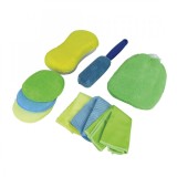 Pachet curatare masina cu microfibre (lavete, perie, manusa, burete) AutoDrive ProParts, Carpoint