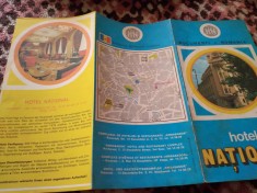 PLIANT/BROSURA HOTEL NATIONAL BUCURESTI foto