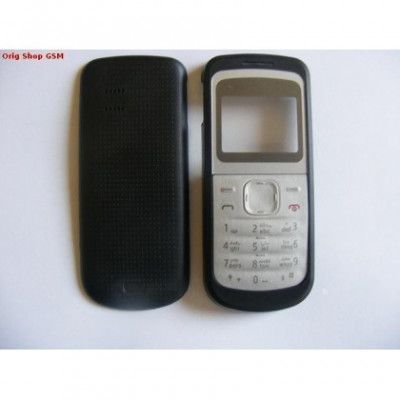Carcasa Nokia 1203 Negru cu tastatura foto
