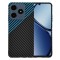 Husa pentru Realme C63 / C61, Techsuit, Carbonite FiberShell, Bleu
