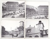 Bnk foto - Brasov - anii `70-`80 - lot 6 fotografii, Alb-Negru, Romania de la 1950, Cladiri