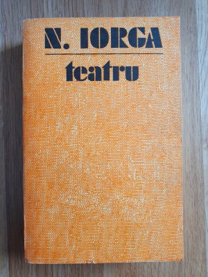 TEATRU - N. Iorga foto