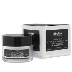 Crema cu 5 HidroAcizi A.H.A. de Albire 100% naturali D'Bullon 50 ML