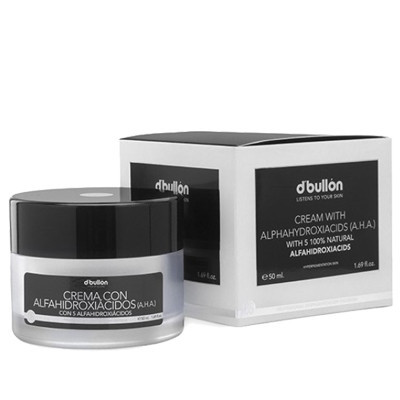 Crema cu 5 HidroAcizi A.H.A. de Albire 100% naturali D&amp;#039;Bullon 50 ML foto