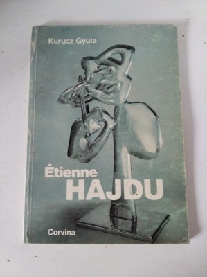 # &amp;Eacute;tienne Hajdu, Kurucz Gyula, Corvina, album arta sculptura foto