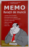 MEMO , RELATII DE MUNCA , 2012