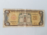 Dominicana 20 Pesos de Oro 1992 Rara