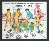Romania 1996 - #1410 Campionatul European de Fotbal Anglia S/S 1v MNH, Nestampilat