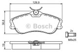 Set placute frana,frana disc CITROEN XSARA PICASSO (N68) (1999 - 2016) BOSCH 0 986 424 583