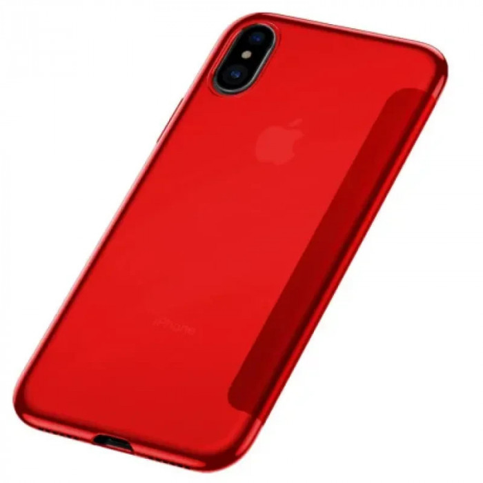 Husa 360 iPhone XS Max Translucent View BaseusRosie