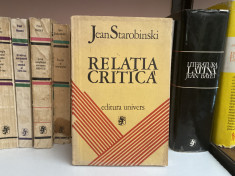 Starobinski, Jean - Relatia Critica foto