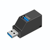 Cumpara ieftin USB Hub Techstar&reg; HB2, 3.0 High Speed, 1 Port USB 3.0, 2 Port USB 2.0, Conexiune USB 3.0 de mare viteza, Compact