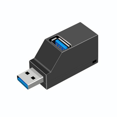 USB Hub Techstar&amp;reg; HB2, 3.0 High Speed, 1 Port USB 3.0, 2 Port USB 2.0, Conexiune USB 3.0 de mare viteza, Compact foto