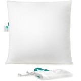 SONGMICS Perna cu suprafata moale, 80x80 cm, umplutura 1500 g, alb Household NewTrend