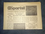 ZIARUL SPORTUL 9 MARTIE 1984 CUPA ROMANIEI