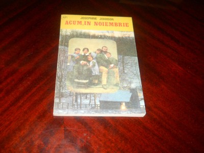 Acum, in noiembrie - Josephine Jonson,1992 foto