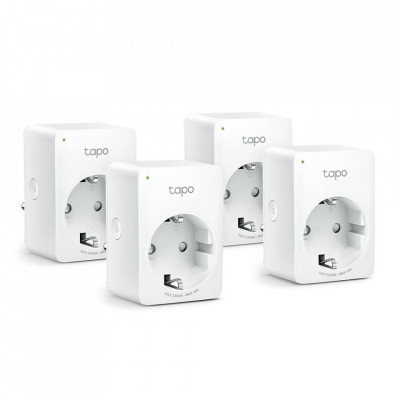 Priza TP-Link Wi-Fi Mini Smart Tapo P100, 4pack foto