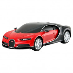 Masina cu telecomanda Bugatti Chiron rosu scara 1:24 foto