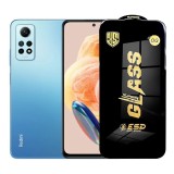 Folie de Protectie pentru Xiaomi Redmi Note 12 Pro, TEO, Sticla Securizata ESD, Margini Negre, Rezistenta la Zgirieturi, Antistatica, 0.35 mm, Transpa
