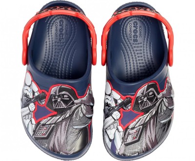 Saboti Crocs Fun Lab Star Wars Dark Side Clog Albastru - Navy foto