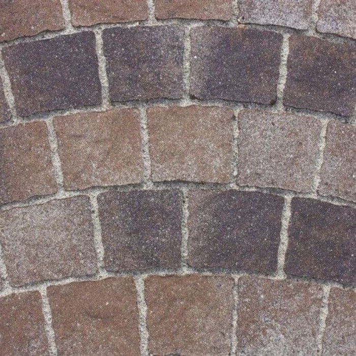 ARTE Arc de Cerc combi pavaj Rosu vulcanic Semmelrock