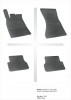 Covorase Auto Cauciuc Frogum Audi A6 C7 (2011-2018), A7 4G (2010-2018) - Set Presuri Interior