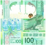 Aruba 100 Florin 2019 P-24 UNC Bancnota Straina America